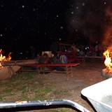 …motory začaly vynechávat, až vzplály opravdovými plameny.