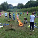 …krocení ohně…